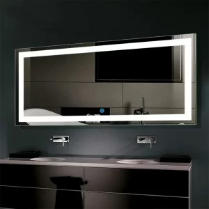 Home Modern Dimming Wall Mount led Mirror Frameless Lighting LED Bathroom Mirror