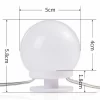 Hollywood Mirror Light Glow Makeup Bulb USB Tri Color Mirror Front Light Circular Glow Mirror Light Fill Light (3)