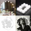 Hollywood Mirror Light Glow Makeup Bulb USB Tri Color Mirror Front Light Circular Glow Mirror Light Fill Light (7)