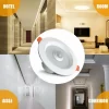 Light Human Body Induction LED Automatic Motion Sensor Embedded Lamp AC85-265V Spotlight Emergency Lighting Downlight (1)