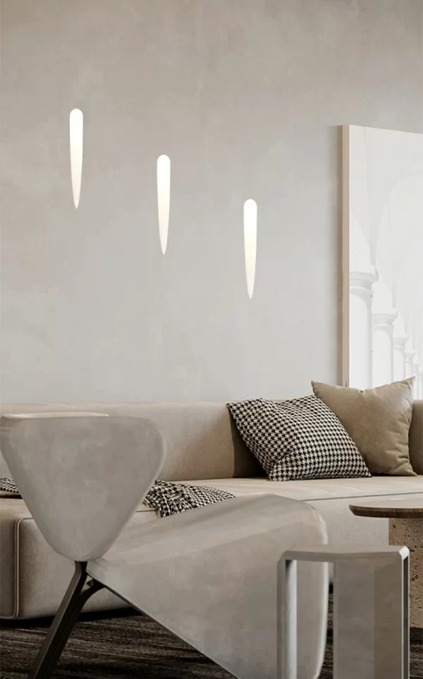 Foundation gypsum lamp embedded embedded embedded background wall lamp (8)