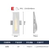 Foundation gypsum lamp embedded embedded embedded background wall lamp (9)