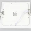 Indoor Lighting Recessed Mounted Slim Round Square Led Panel Light For Home Office Ceiling led panel light (10)