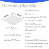 Indoor Lighting Recessed Mounted Slim Round Square Led Panel Light For Home Office Ceiling led panel light (13)