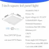 Indoor Lighting Recessed Mounted Slim Round Square Led Panel Light For Home Office Ceiling led panel light (15)