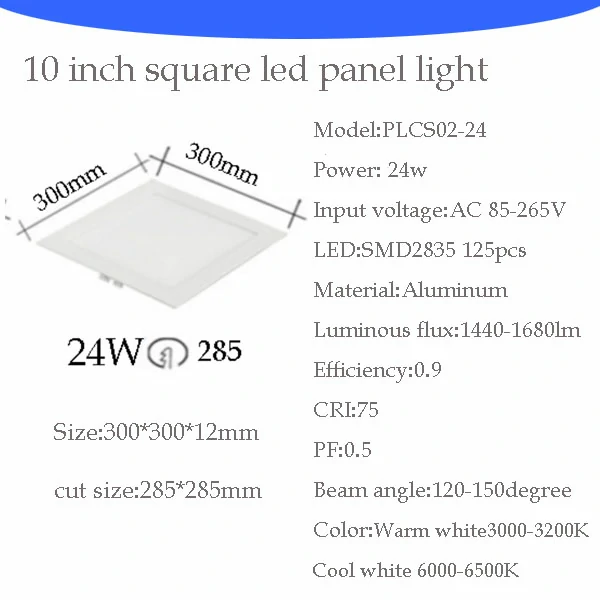 Indoor Lighting Recessed Mounted Slim Round Square Led Panel Light For Home Office Ceiling led panel light (19)
