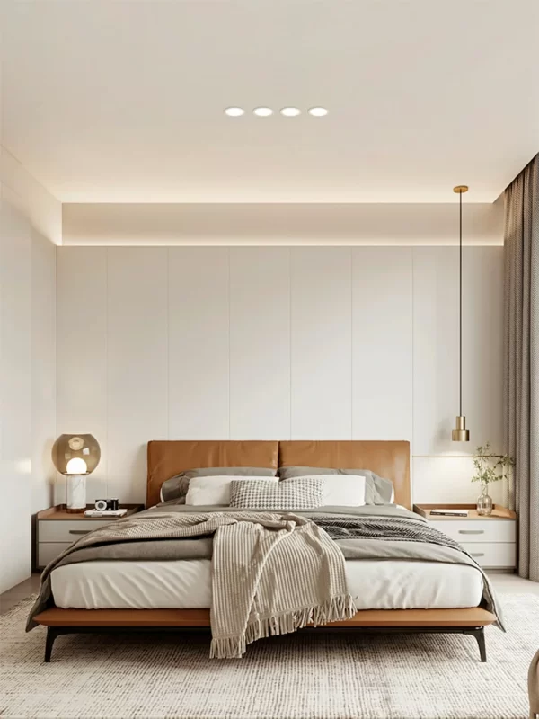 Indoor Lighting Recessed Mounted Slim Round Square Led Panel Light For Home Office Ceiling led panel light (26)