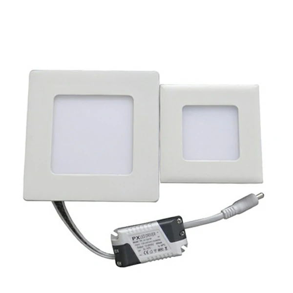 Indoor Lighting Recessed Mounted Slim Round Square Led Panel Light For Home Office Ceiling led panel light (30)