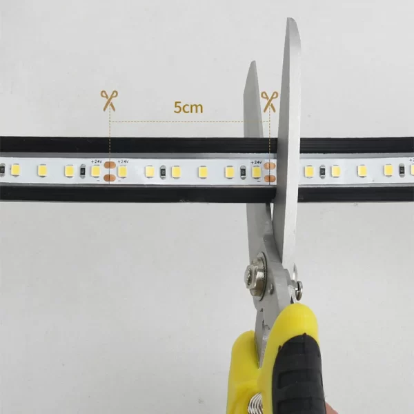 Skyline light linear light LED steel strip light no main light surface mounted line light atmosphere decorative light (14)