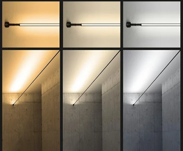 Skyline light linear light LED steel strip light no main light surface mounted line light atmosphere decorative light (15)