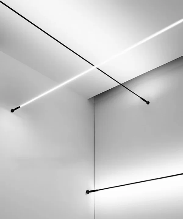 Skyline light linear light LED steel strip light no main light surface mounted line light atmosphere decorative light (16)