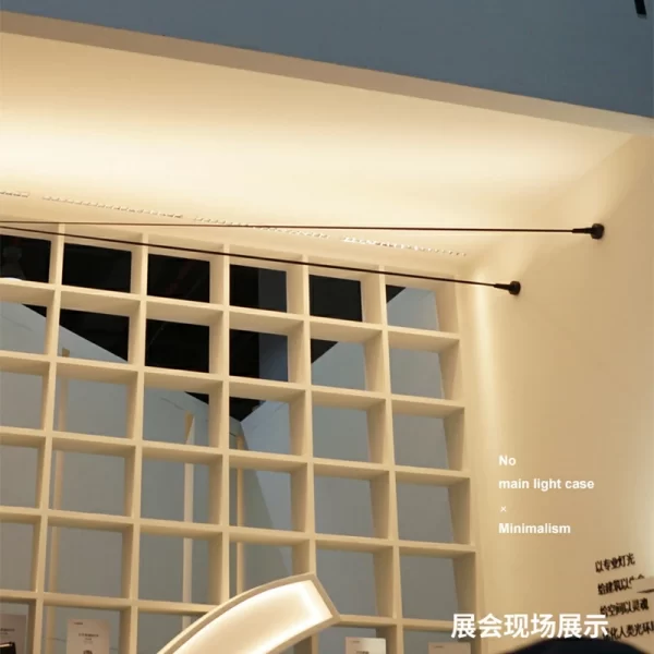 Skyline light linear light LED steel strip light no main light surface mounted line light atmosphere decorative light (20)