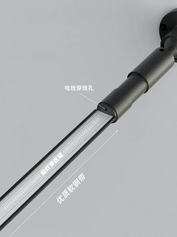 Skyline light linear light LED steel strip light no main light surface mounted line light atmosphere decorative light (30)