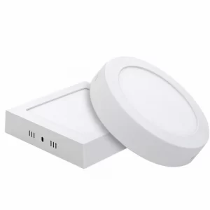 surface mounted LED Panel Lights Round surface-mounted Ceiling Recessed Downlight 6W 12W 18W 24W Indoor lamps---100pcs/lot