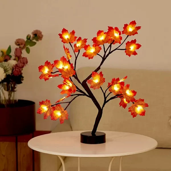 Led Copper Wire Shimmer Tree Light 108 LED 36 LED Pearl Battery USB Touch Switch Night Light Bonsai Tree Light Table Tree Lamp (2)