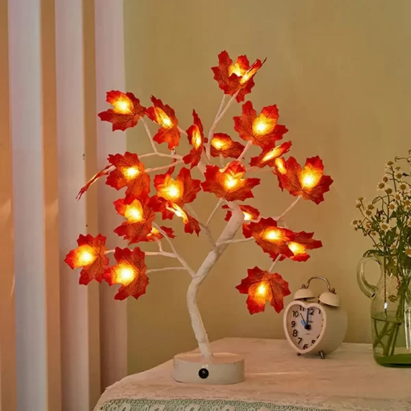 Led Copper Wire Shimmer Tree Light 108 LED 36 LED Pearl Battery USB Touch Switch Night Light Bonsai Tree Light Table Tree Lamp (41)