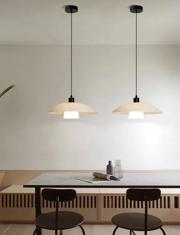 Modern and minimalist restaurant chandelier Hall bar counter chandelier (20)