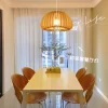 Restaurant chandelier Japanese retro bedroom chandelier creative homestay light (13)