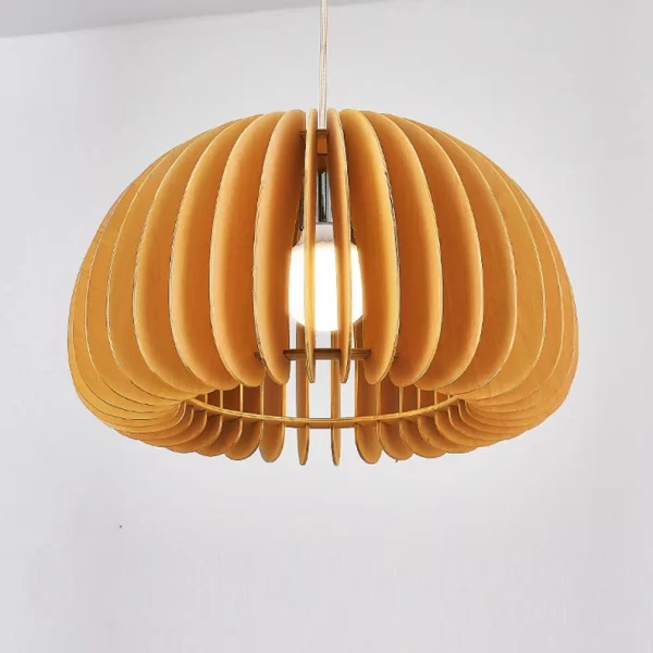Restaurant chandelier Japanese retro bedroom chandelier creative homestay light (4)