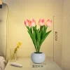 Tulip Night Lamp Imitation Flower Bundle Imitation Lamp Bedside Lamp Decoration Atmosphere Table Lamp (5)