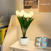 Tulip Night Lamp Imitation Flower Bundle Imitation Lamp Bedside Lamp Decoration Atmosphere Table Lamp (6)