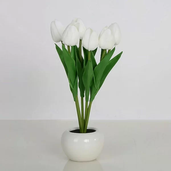 Tulip Night Lamp Imitation Flower Bundle Imitation Lamp Bedside Lamp Decoration Atmosphere Table Lamp (9)