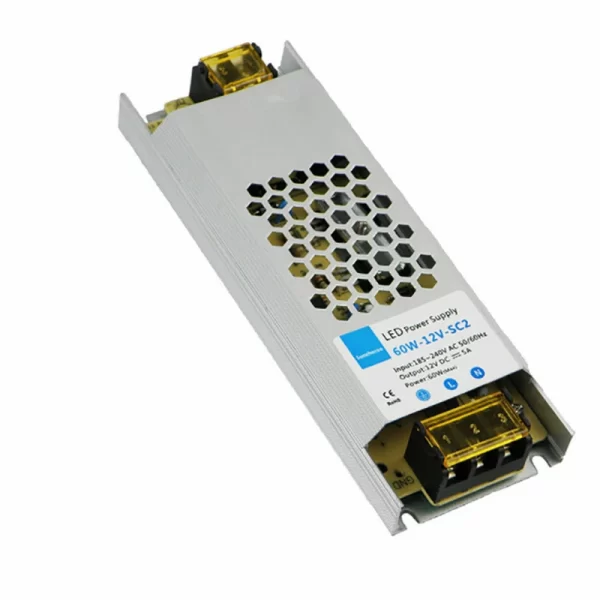 Industrial 12V lighting transformers ultra-thin light box led driver 24vled advertising lamp built-in long voltage stabilizing switching power supply (7)