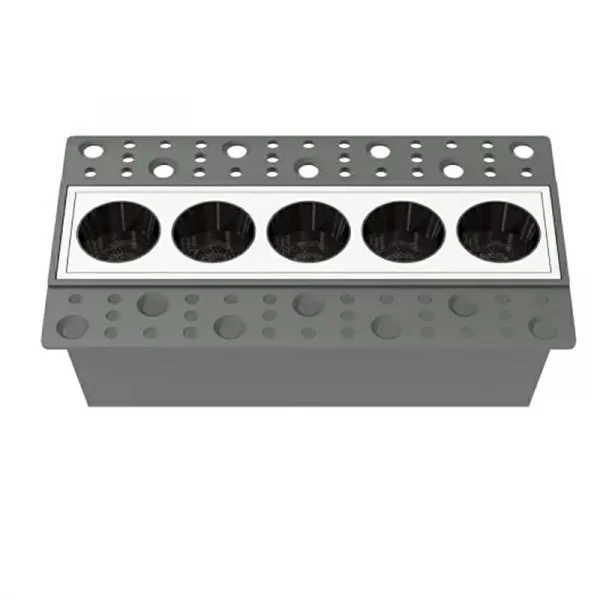 Recessed Linear Spot Light Led Ceiling Lamp Indoor Lighting LED Rectangular Recessed Aluminium Led Spotlight (6)