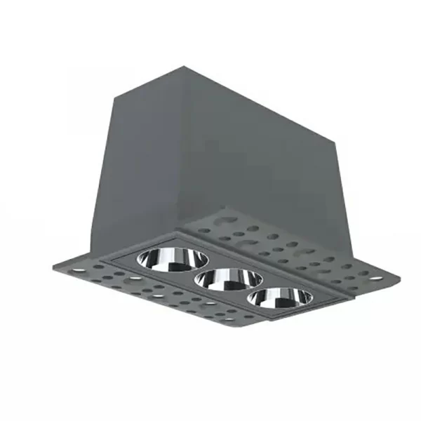 Recessed Linear Spot Light Led Ceiling Lamp Indoor Lighting LED Rectangular Recessed Aluminium Led Spotlight (8)