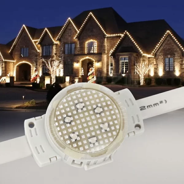 LED point light source secondary packaging outdoor waterproof rainbow light (20)