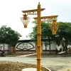bamboo elements, courtyard lights, street lamps (1)