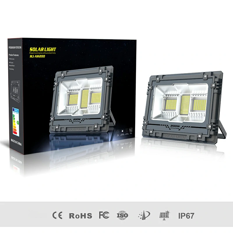 LED Solar Flood Light SFDL0002 - magnetic track lights